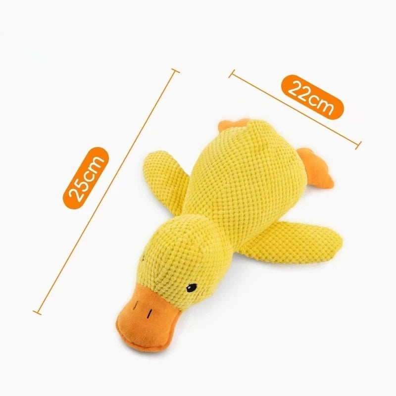 Interactive Plush Goose Pet Toy